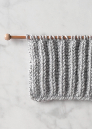 Brioche Stitch: One-Color Brioche + Fixing Mistakes | Purl Soho