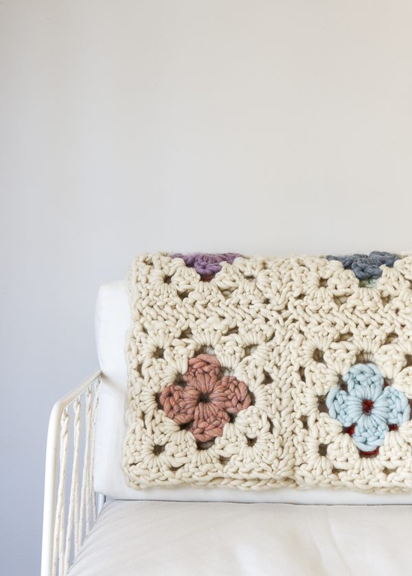 Granny Square Blanket in Gentle Giant | Purl Soho