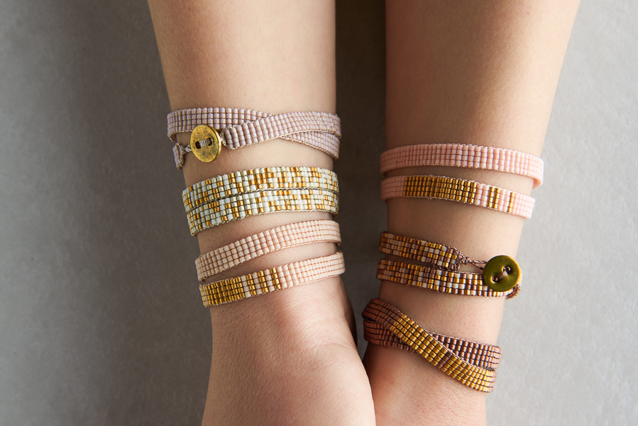 Woven Beaded Bracelets | Purl Soho