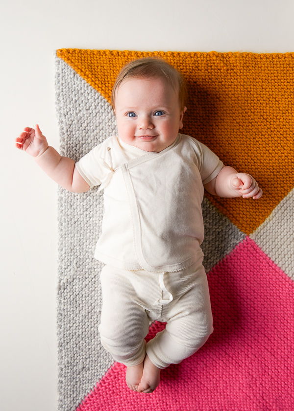 Four Points Baby Blanket in Super Soft Merino | Purl Soho