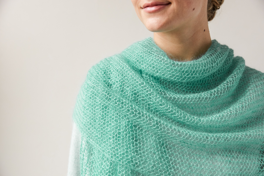 Open Air Wrap In Tussock | Purl Soho