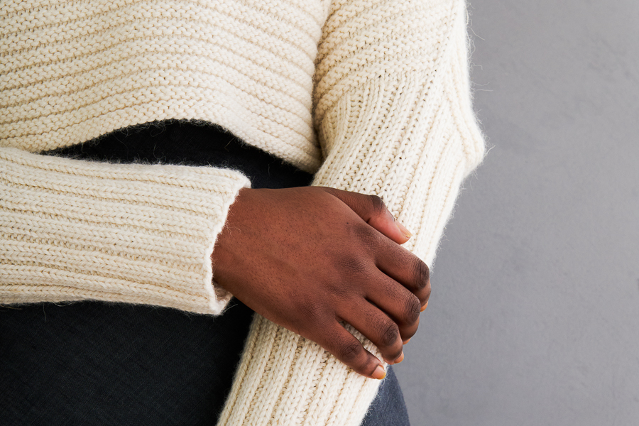 Ainur Berkimbayeva For Purl Soho: Center Point Popover | Purl Soho