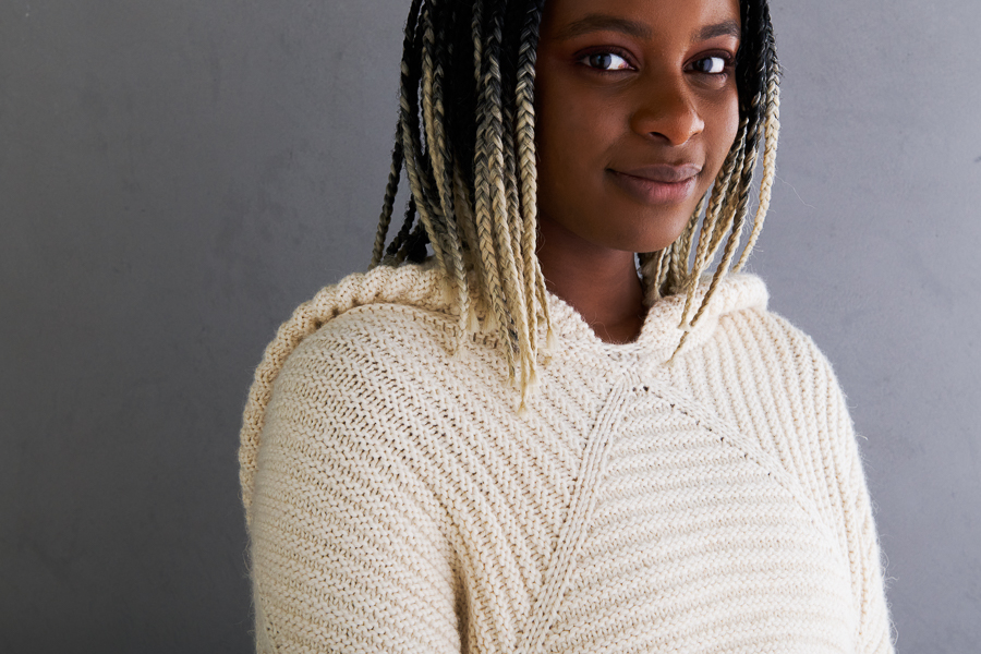 Ainur Berkimbayeva For Purl Soho: Center Point Popover | Purl Soho