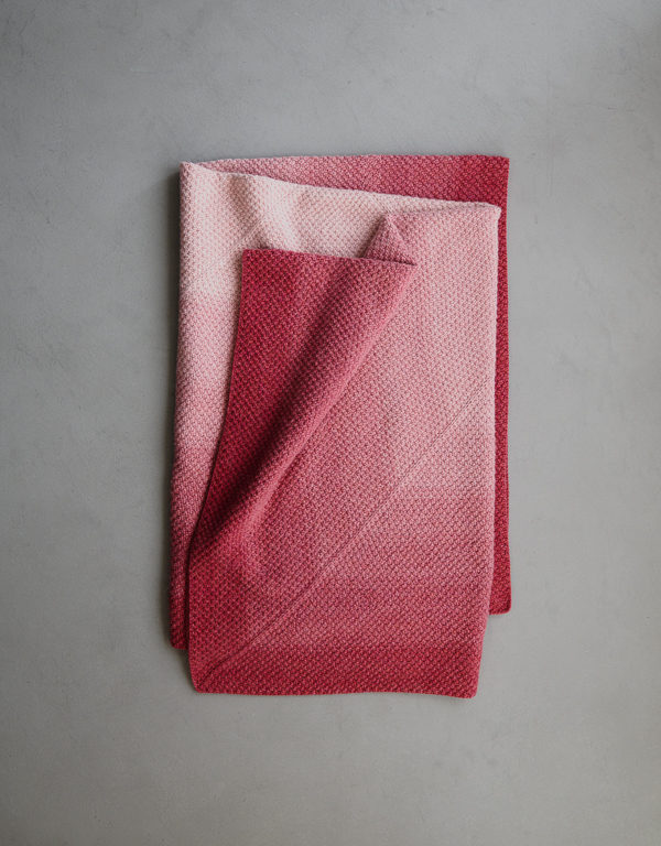 Nine-Note Double Seed Stitch Blanket | Purl Soho