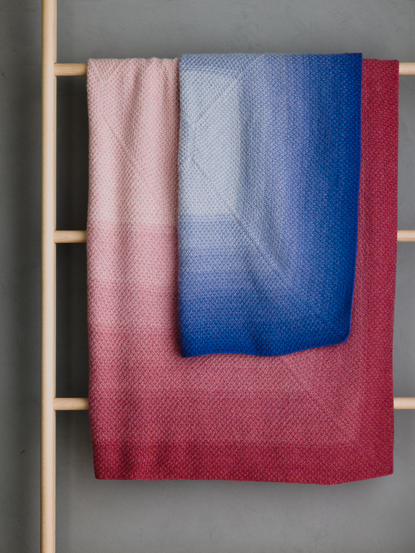 Nine-Note Double Seed Stitch Blanket | Purl Soho