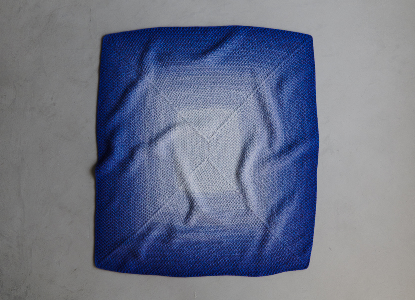 Nine-Note Double Seed Stitch Blanket | Purl Soho