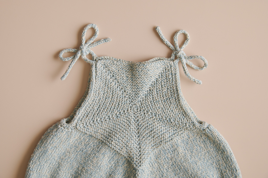 Ainur Berkimbayeva For Purl Soho: Pinwheel Baby Romper In Picnic Cotton | Purl Soho