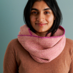free Bistro Cowl knitting pattern in Purl Soho's Cotton Pure yarn