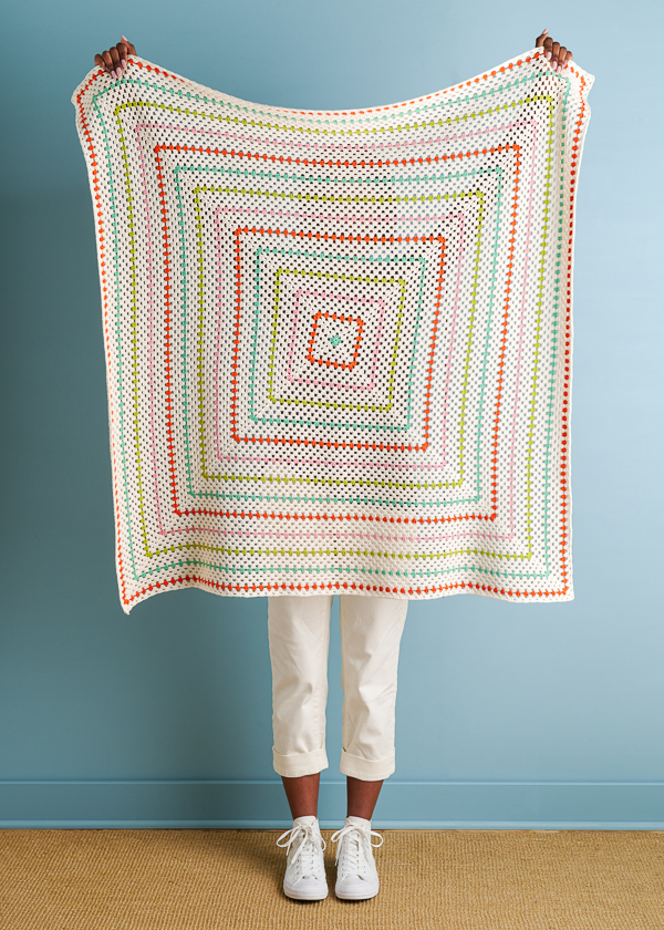 Boundless Granny Square Blanket | Purl Soho