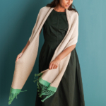 free Pannier Wrap knitting pattern in Purl Soho's Cotton Pure yarn