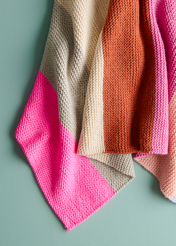 Super Easy Baby Blanket in Daily Wool | Purl Soho