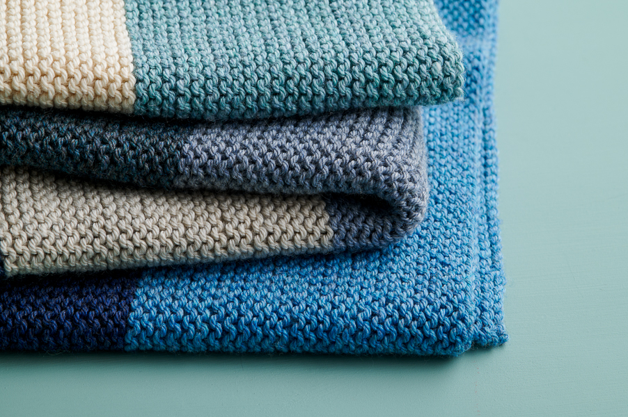 Super Easy Baby Blanket in Daily Wool | Purl Soho