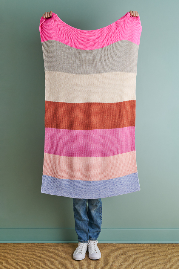 Super Easy Baby Blanket in Daily Wool | Purl Soho