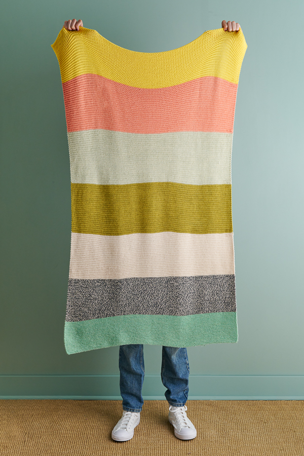 Super Easy Baby Blanket in Daily Wool | Purl Soho
