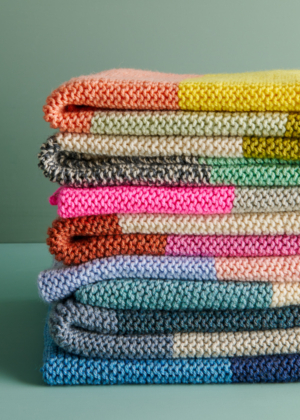 Super Easy Baby Blanket in Daily Wool | Purl Soho