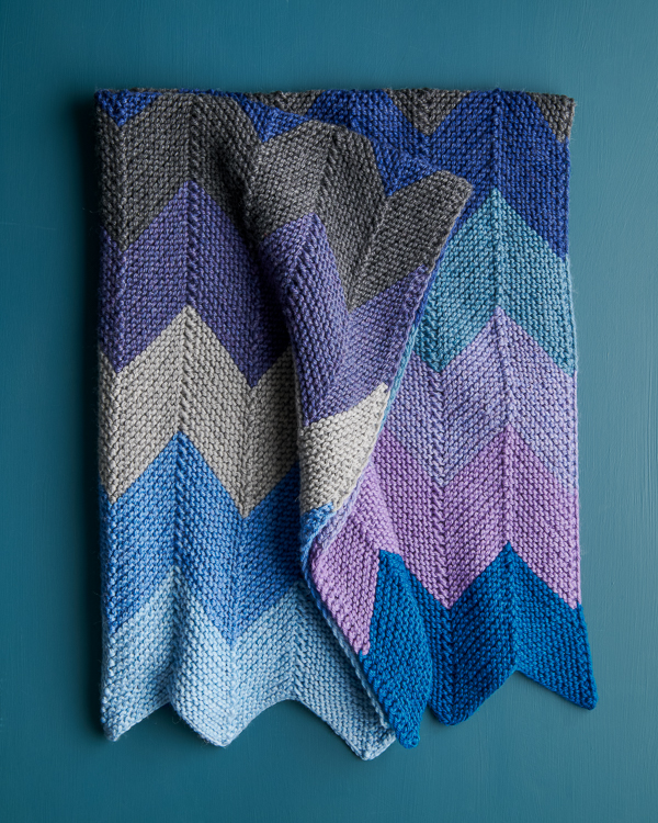 Vintage Chevron Blanket | Purl Soho