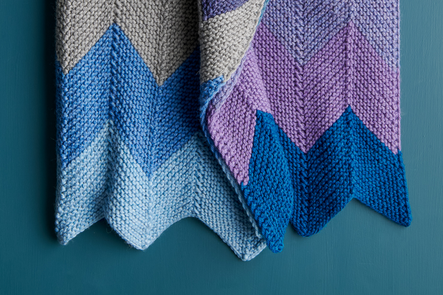 Vintage Chevron Blanket | Purl Soho