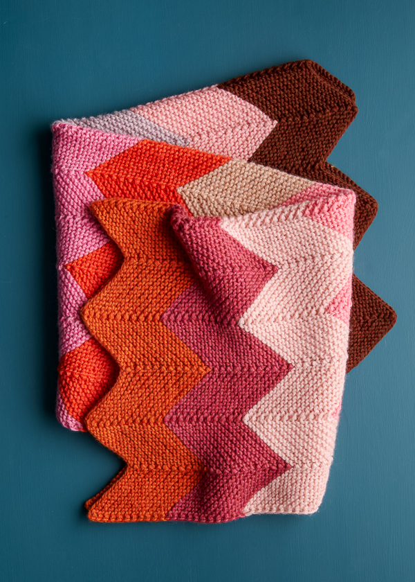 Vintage Chevron Blanket | Purl Soho