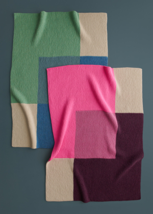 Color Study Blanket in Daily Wool | Purl Soho
