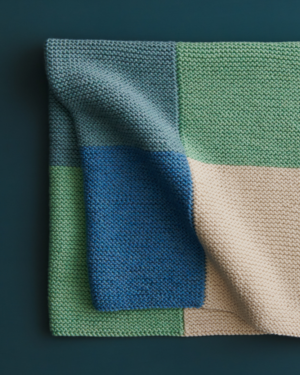 Color Study Blanket in Daily Wool | Purl Soho