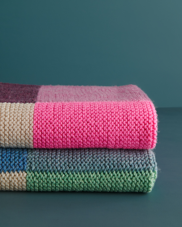 Color Study Blanket in Daily Wool | Purl Soho